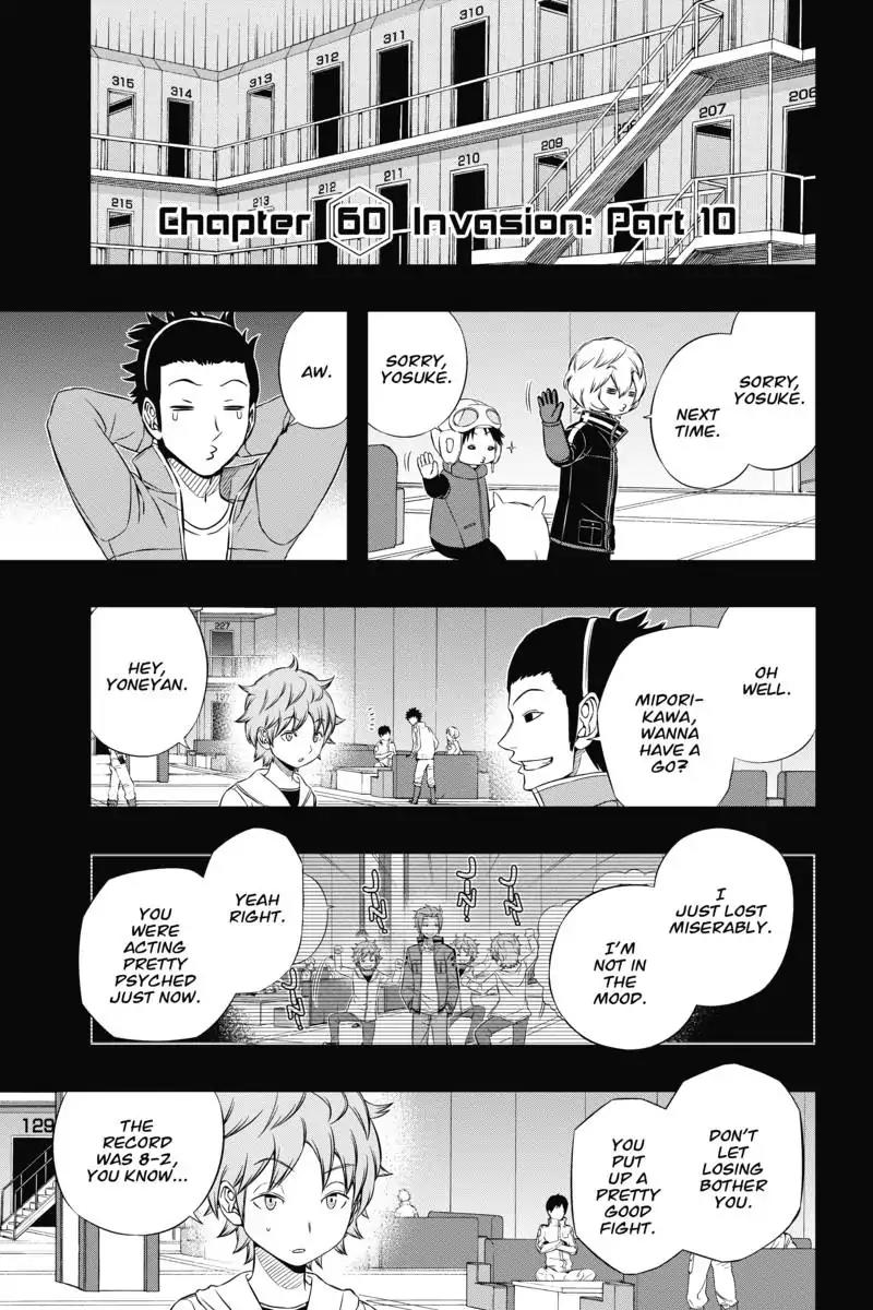 World Trigger Chapter 60 page 1 - Chapter 60: Invasion: Part 10
