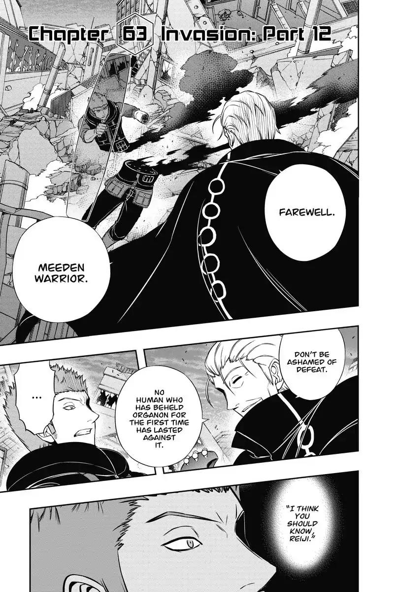 World Trigger Chapter 63 page 1 - Chapter 63: Invasion: Part 12