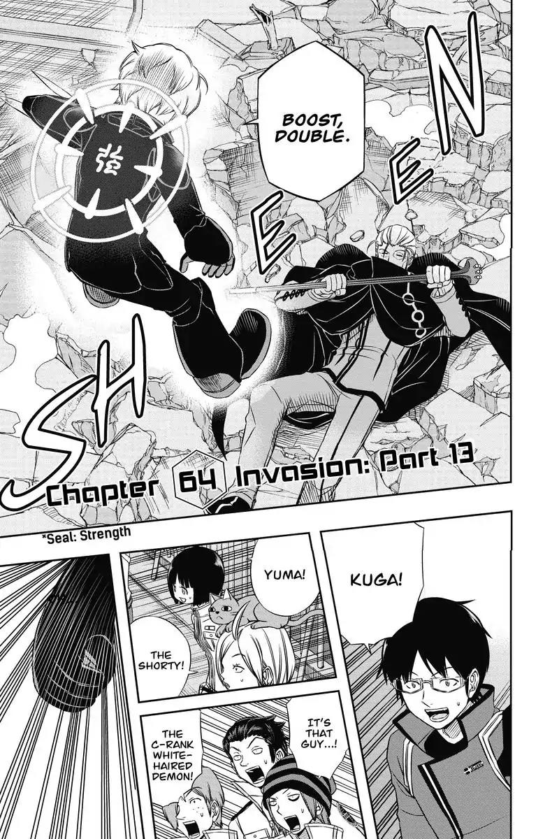 World Trigger Chapter 64 page 1 - Chapter 64: Invasion: Part 13