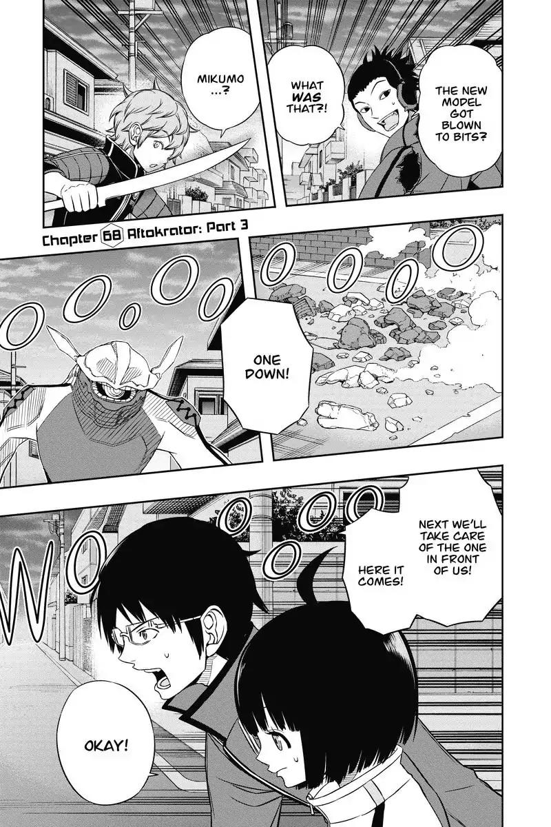 World Trigger Chapter 68 page 1 - Chapter 68: Aftokrator: Part 3