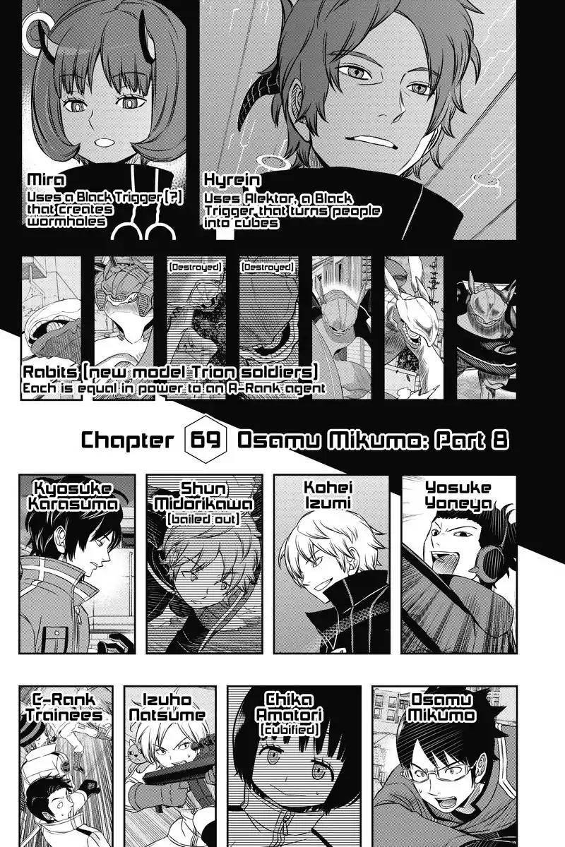 World Trigger Chapter 69 page 3 - Chapter 69: Osamu Mikumo: Part 8