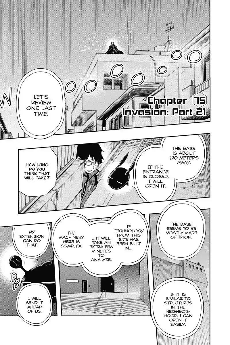 World Trigger Chapter 75 page 1 - Chapter 75: Invasion: Part 21