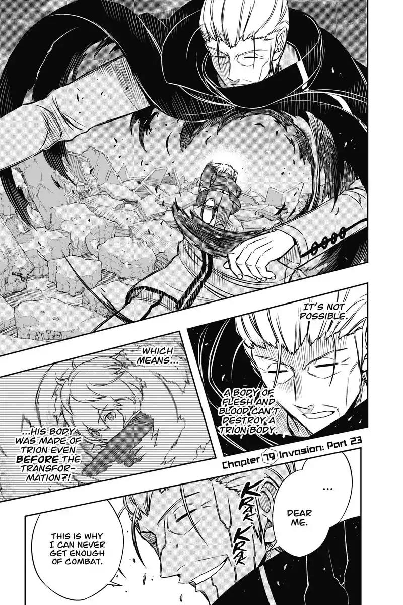 World Trigger Chapter 79 page 1 - Chapter 79: Invasion: Part 23
