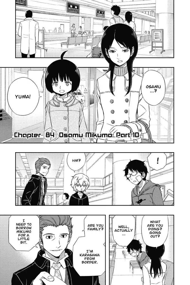 World Trigger Chapter 84 page 1 - Chapter 84: Osamu Mikumo: Part 10