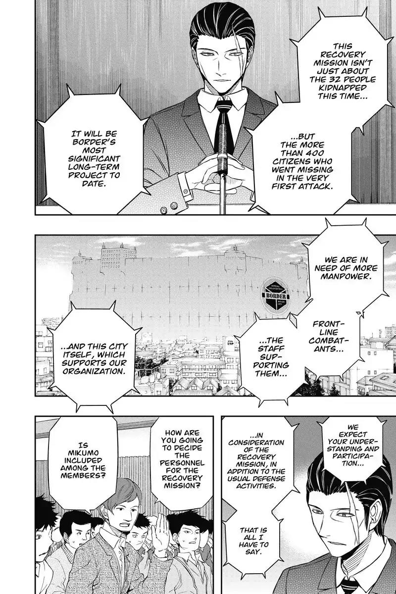 World Trigger Chapter 85 page 12 - Chapter 85: Osamu Mikumo: Part 11