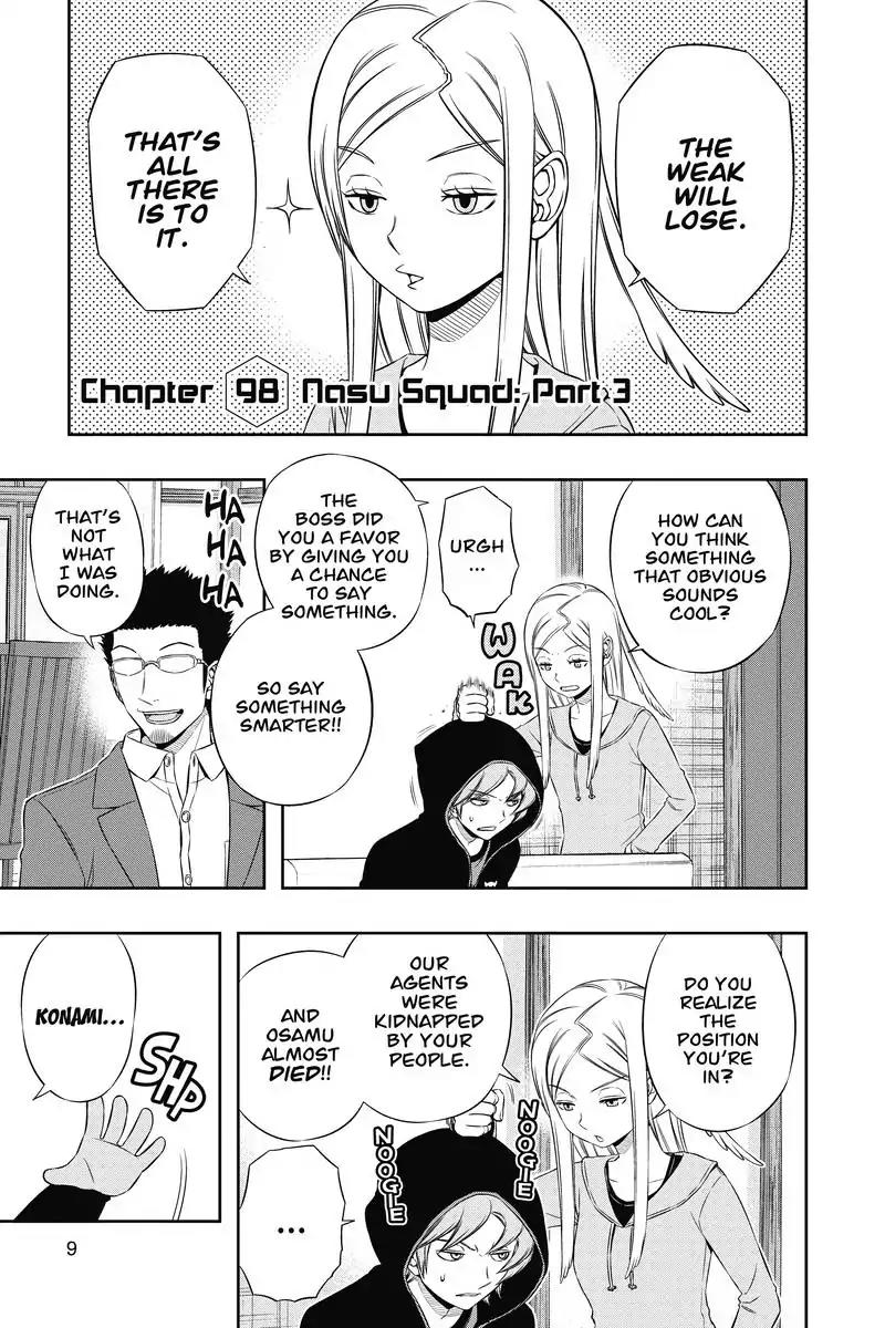 World Trigger Chapter 98 page 8 - Chapter 98: Nasu Squad: Part 3