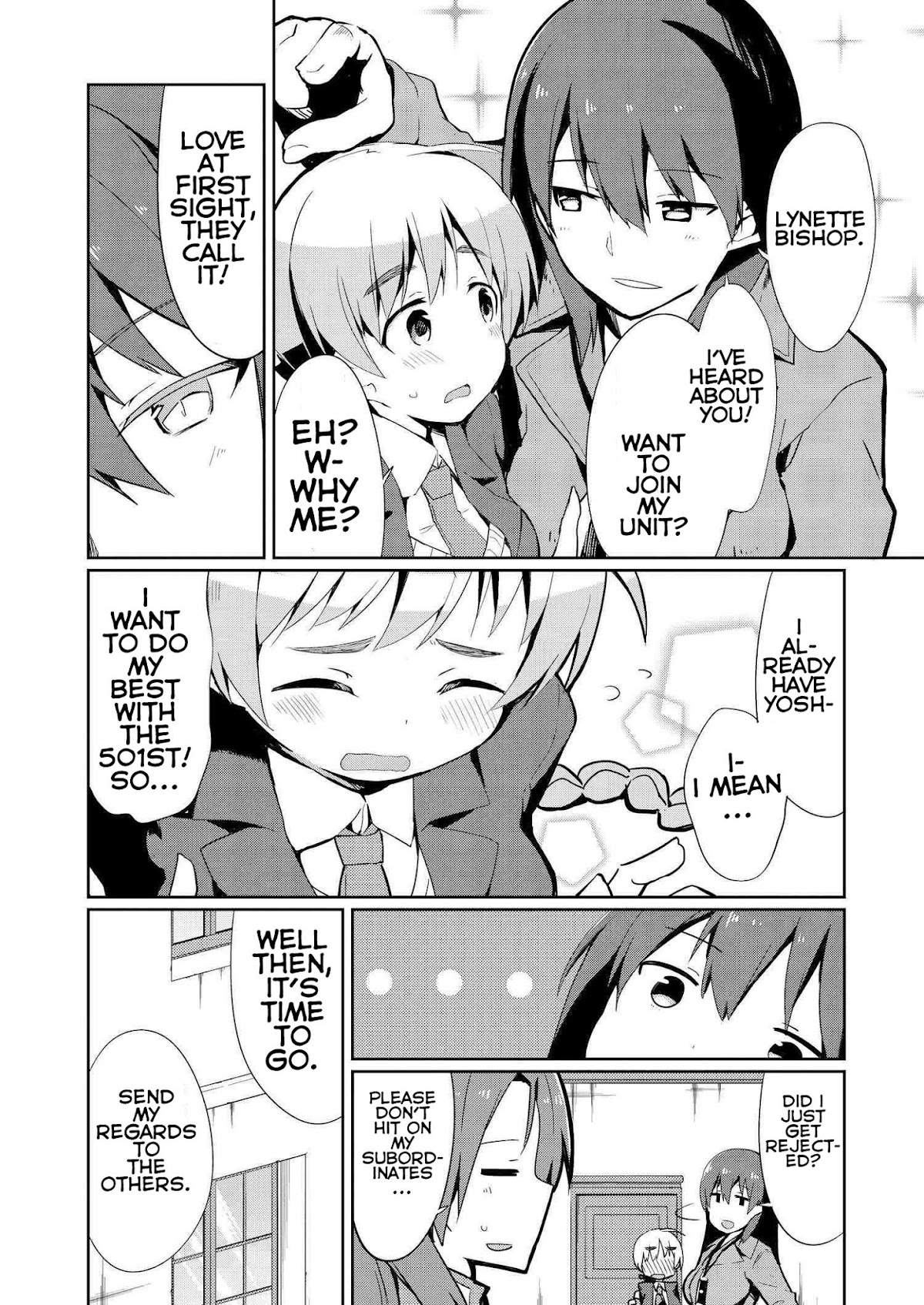 World Witches - Contrail of Witches Chapter 10 page 12 - Chapter 10: Adolfine Galland