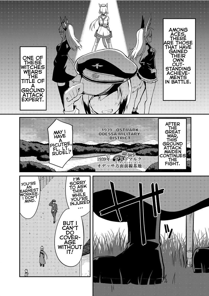 World Witches - Contrail of Witches Chapter 3 page 1 - Chapter 3: Hanna Ulrike Rudel Pt. 1