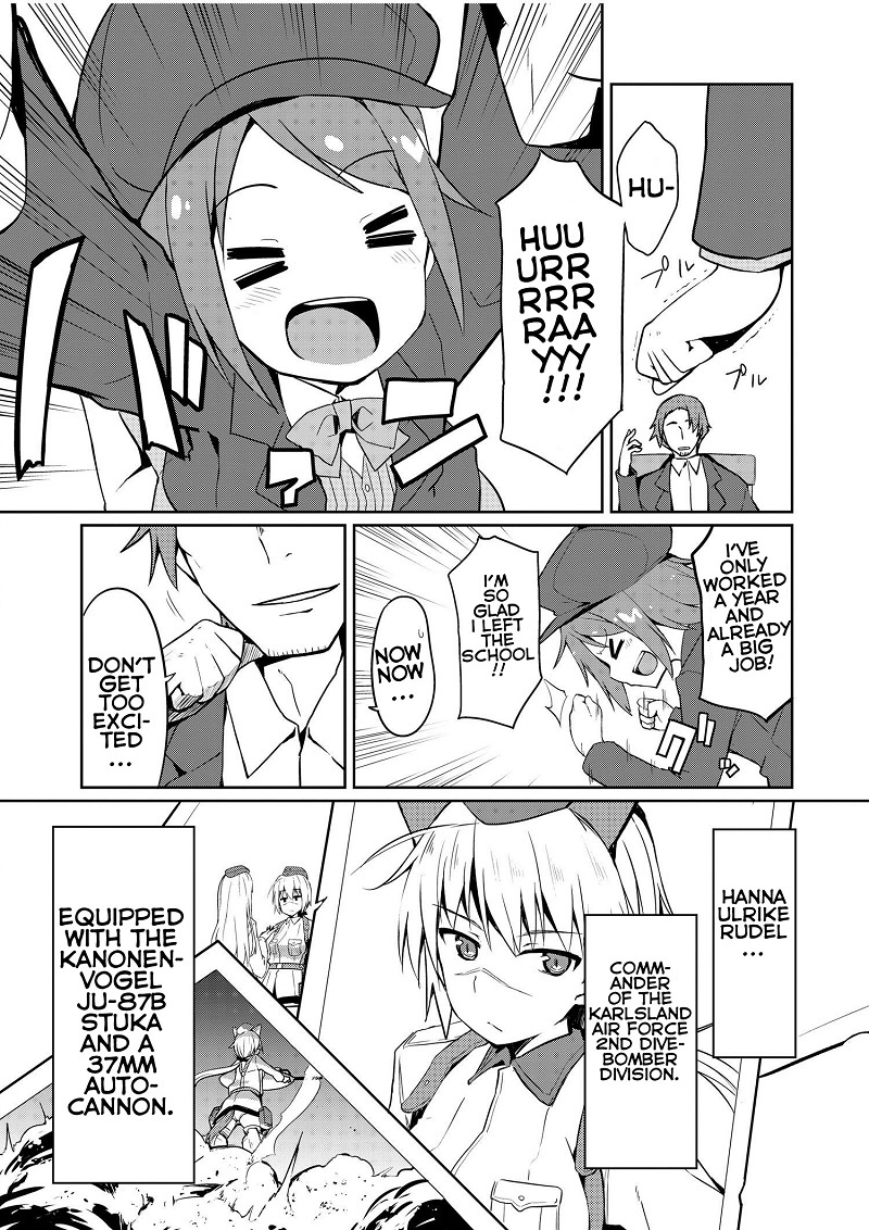World Witches - Contrail of Witches Chapter 3 page 6 - Chapter 3: Hanna Ulrike Rudel Pt. 1