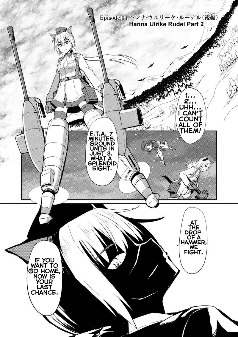 World Witches - Contrail of Witches Chapter 4 page 1 - Chapter 4: Hanna Ulrike Rudel Pt. 2