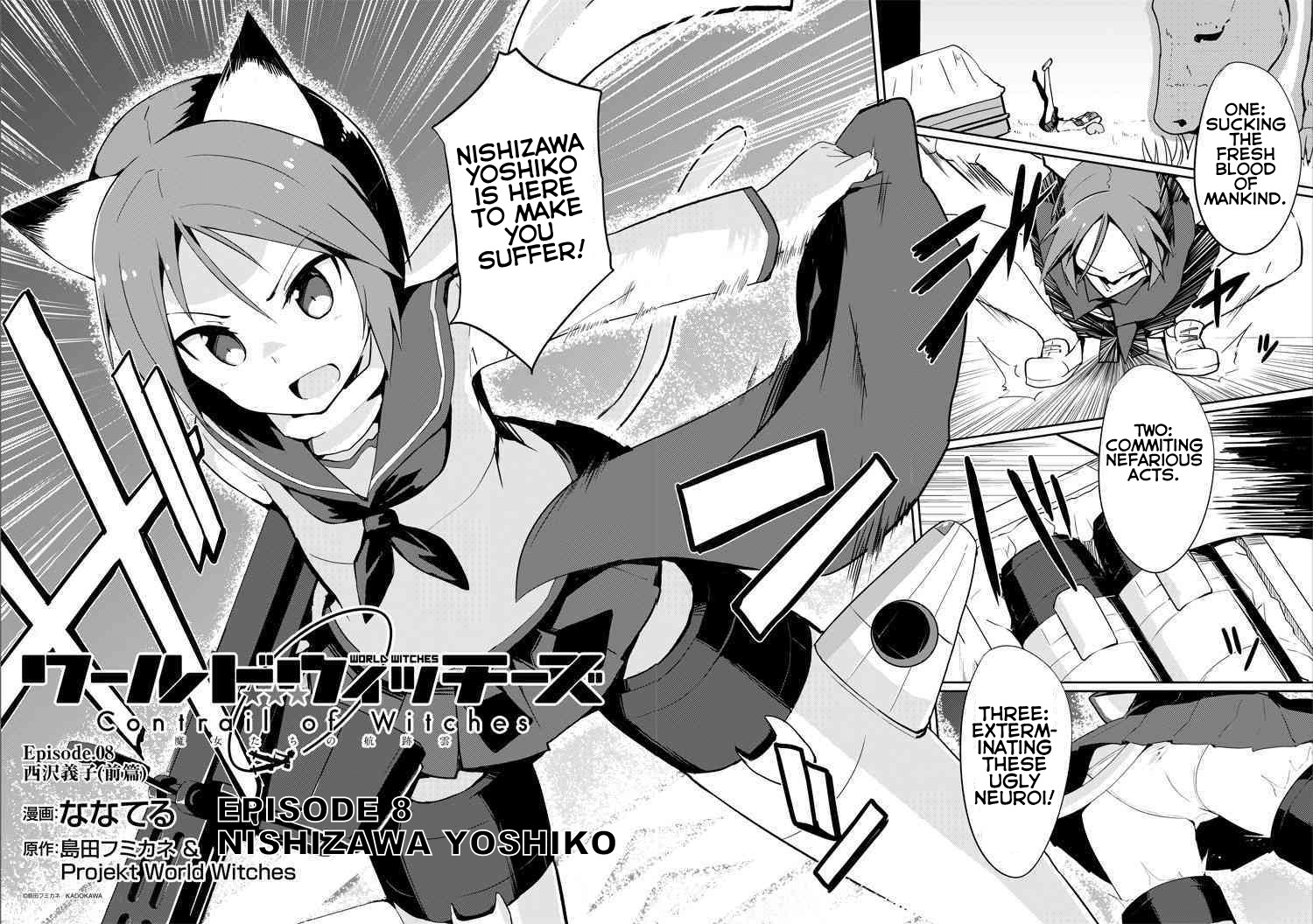 World Witches - Contrail of Witches Chapter 8 page 2 - Chapter 8: Nishizawa Yoshiko Pt. 1