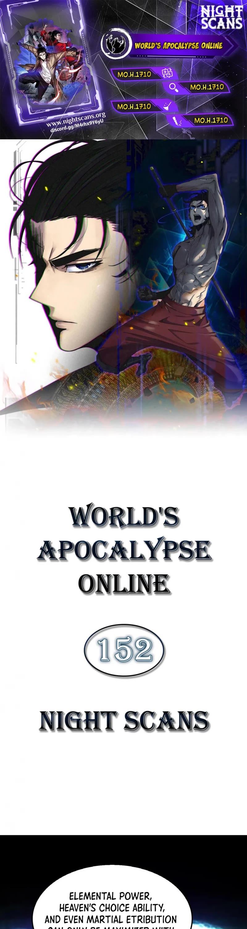 World's Apocalypse Online Chapter 152 page 1 - Chapter 152
