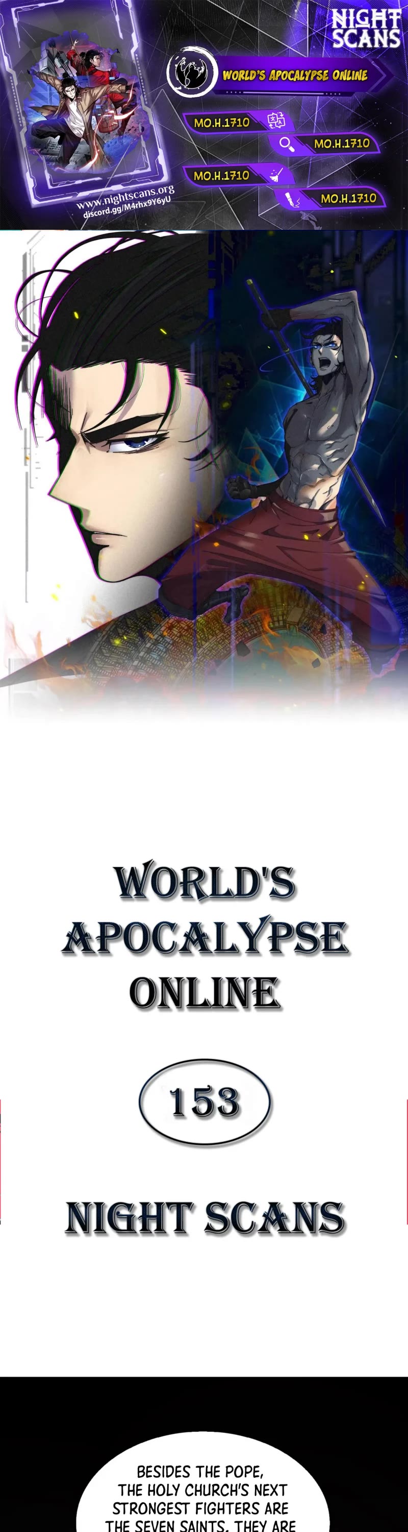 World's Apocalypse Online Chapter 153 page 1 - Chapter 153