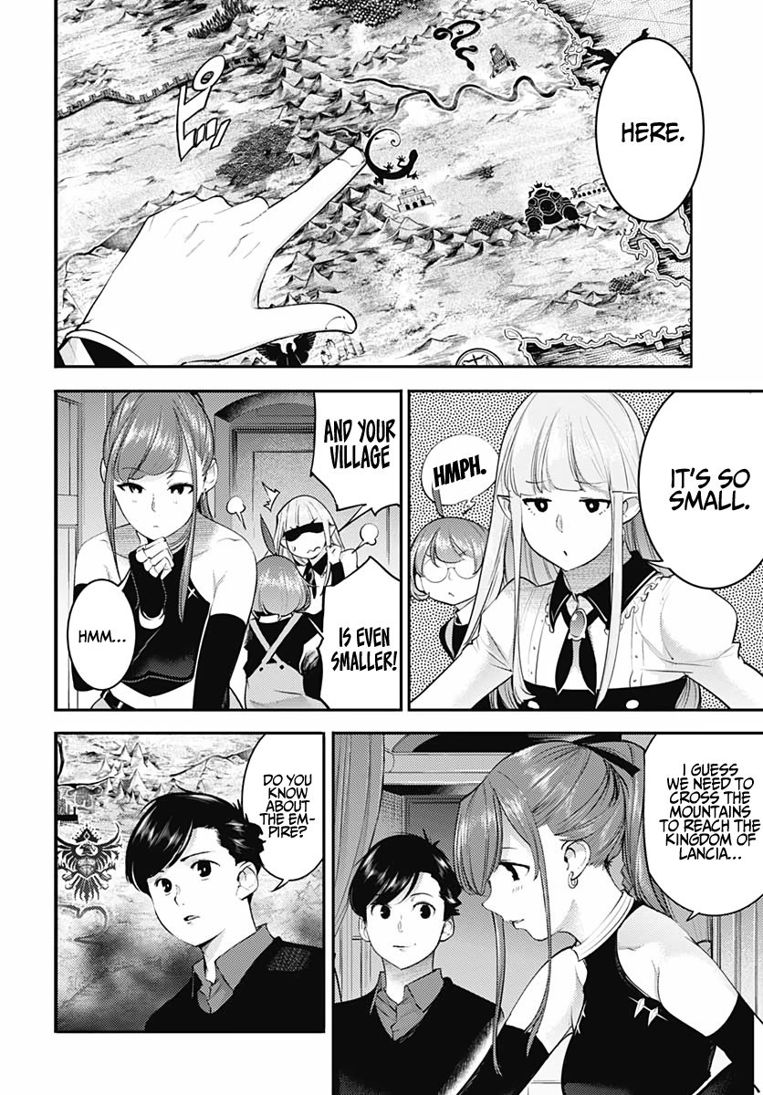 World's End Harem - Fantasia Chapter 28 page 4 - Chapter 28: Continent’s map.