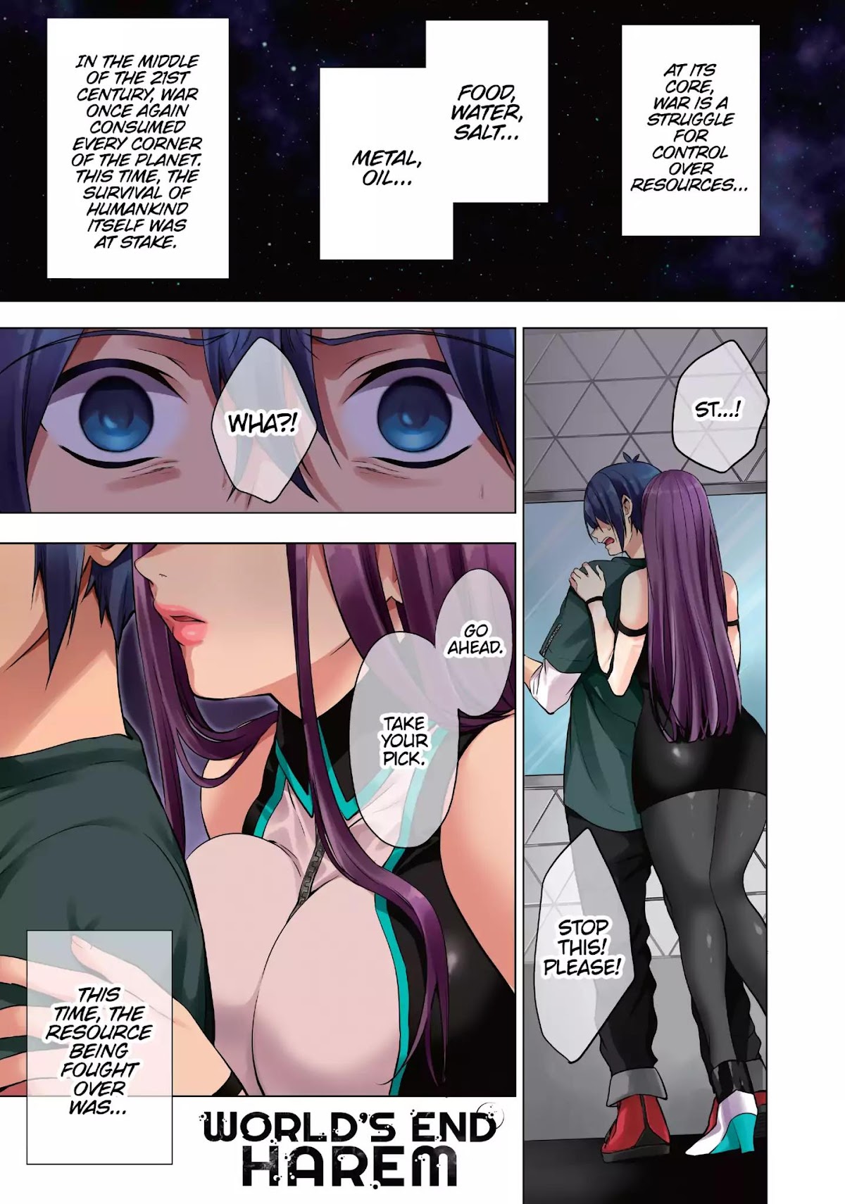 World's End Harem Chapter 1 page 2 - Chapter 1: Cryosleep