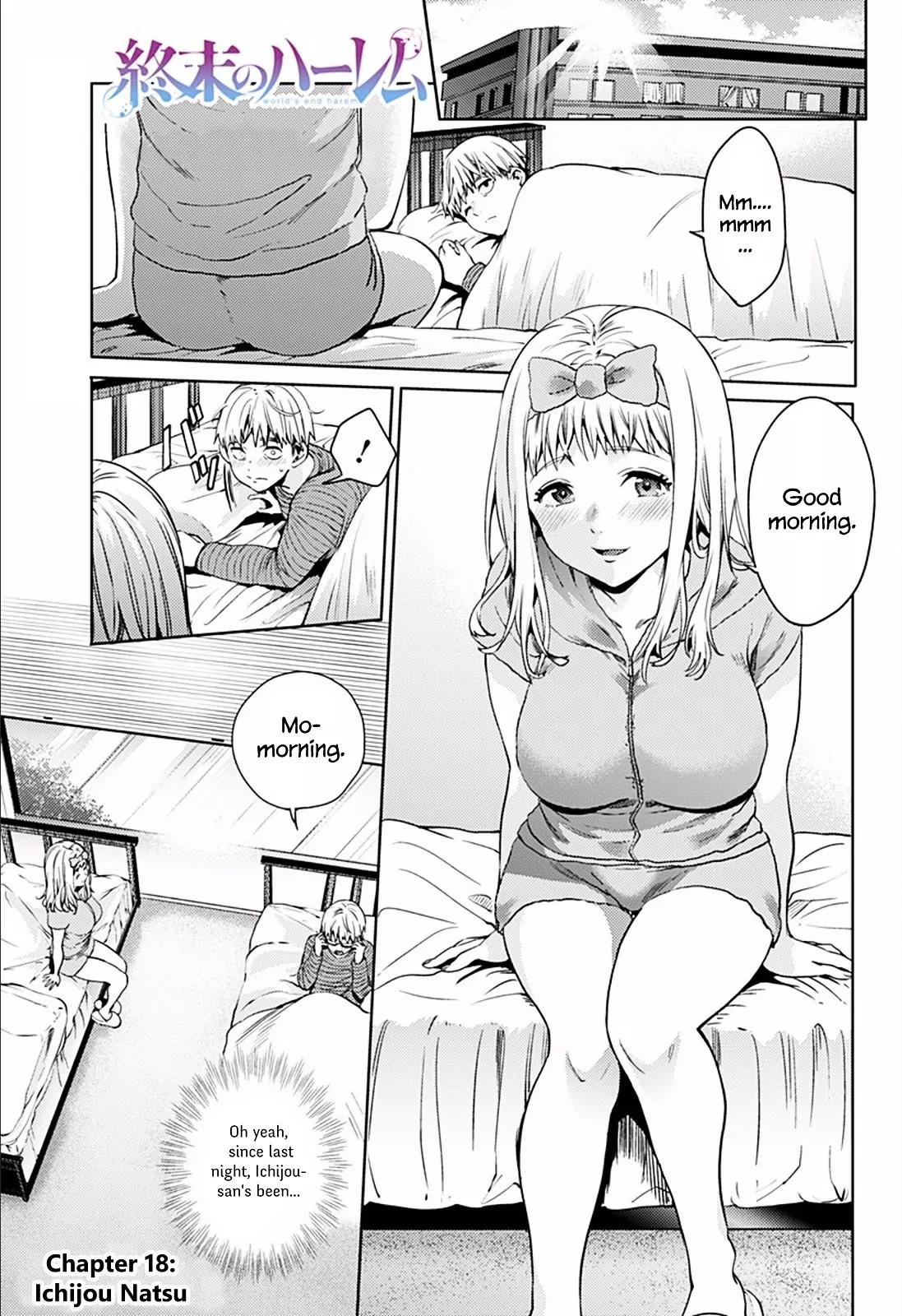 World's End Harem Chapter 18 page 1 - Chapter 18: Ichijou Natsu