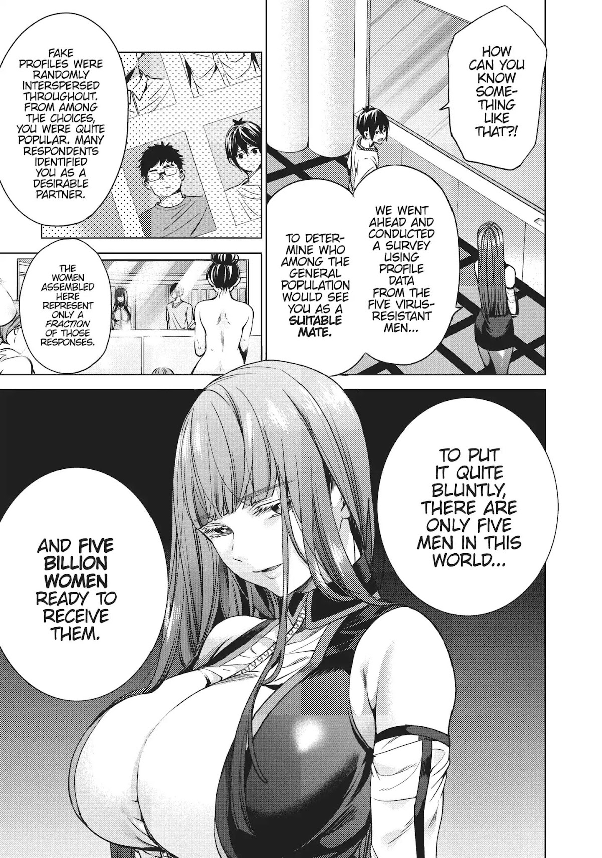 World's End Harem Chapter 3 page 12 - Chapter 3: Five Billion