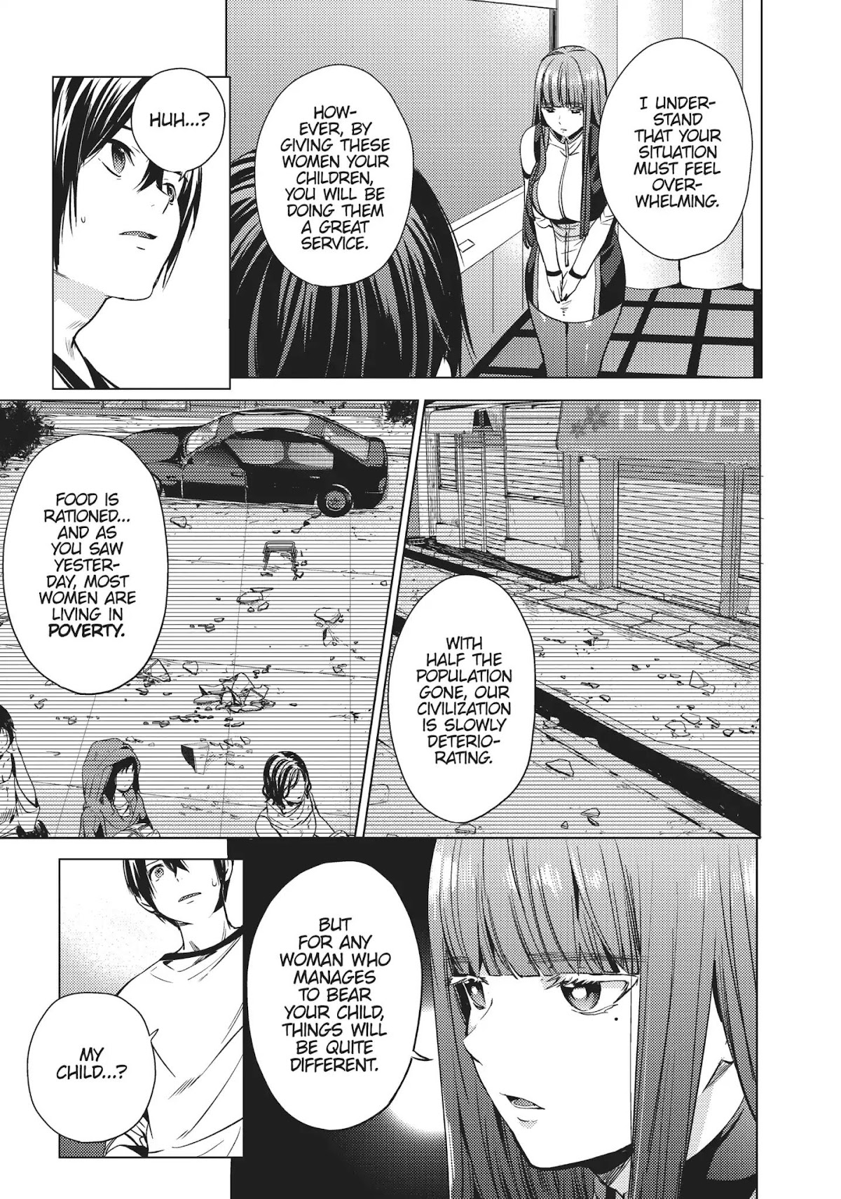 World's End Harem Chapter 3 page 16 - Chapter 3: Five Billion