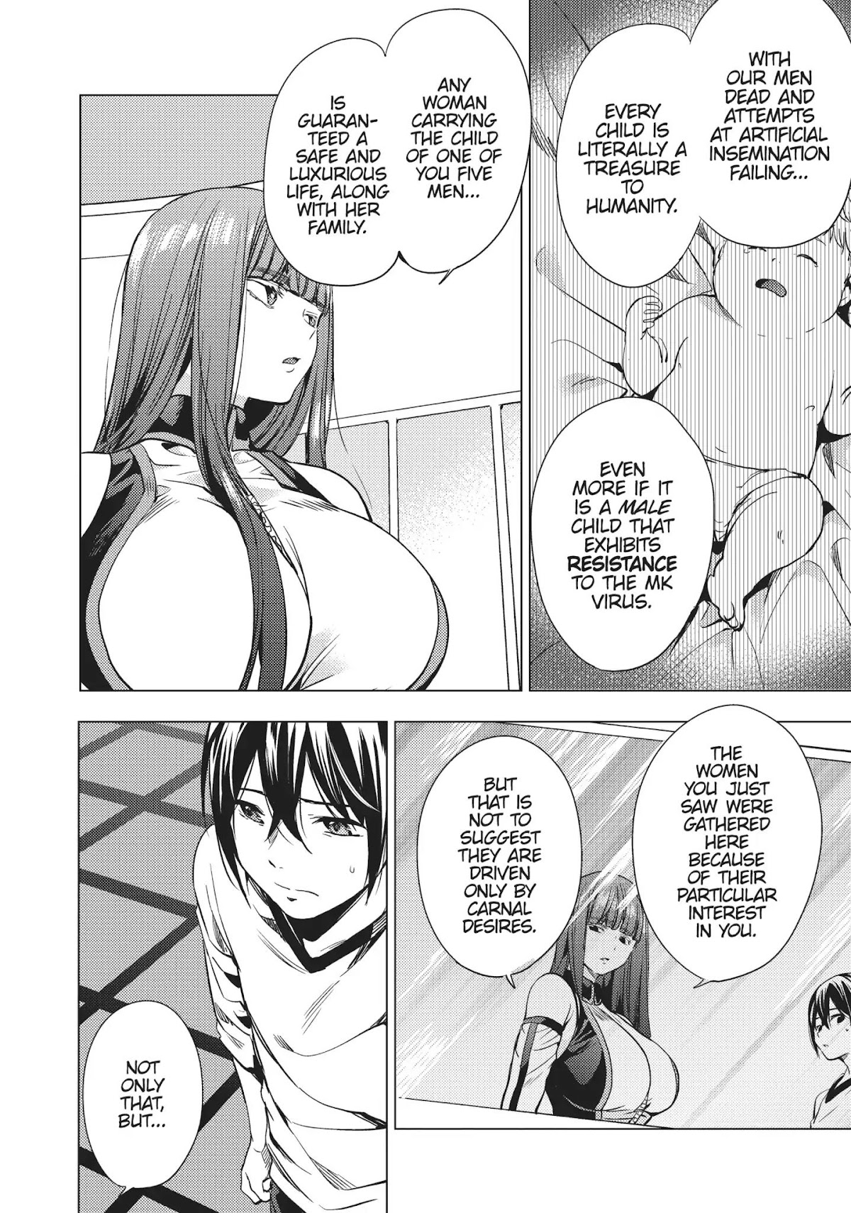 World's End Harem Chapter 3 page 17 - Chapter 3: Five Billion