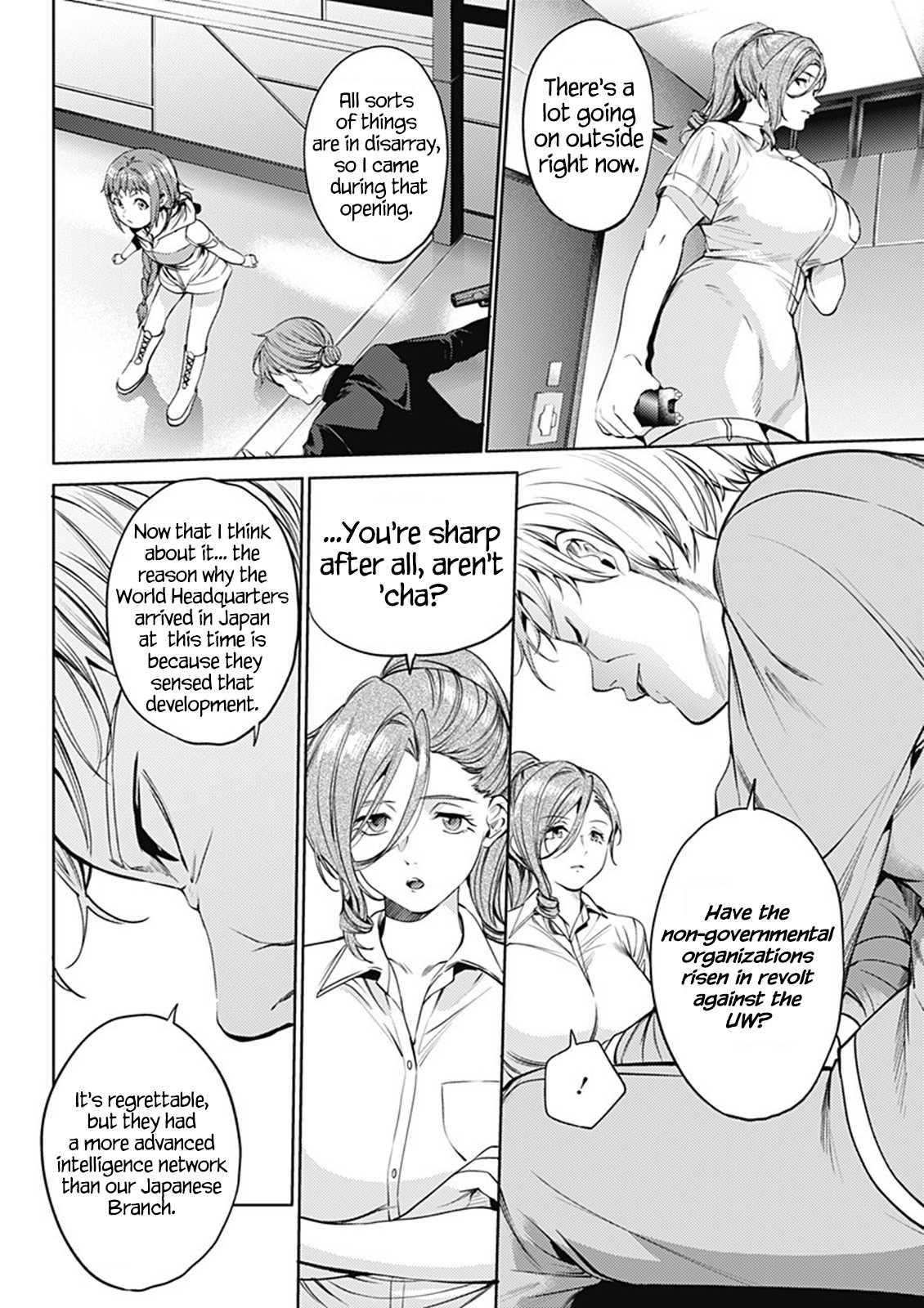 World's End Harem Chapter 48 page 12 - Chapter 48: The World Headquarters' Scheme