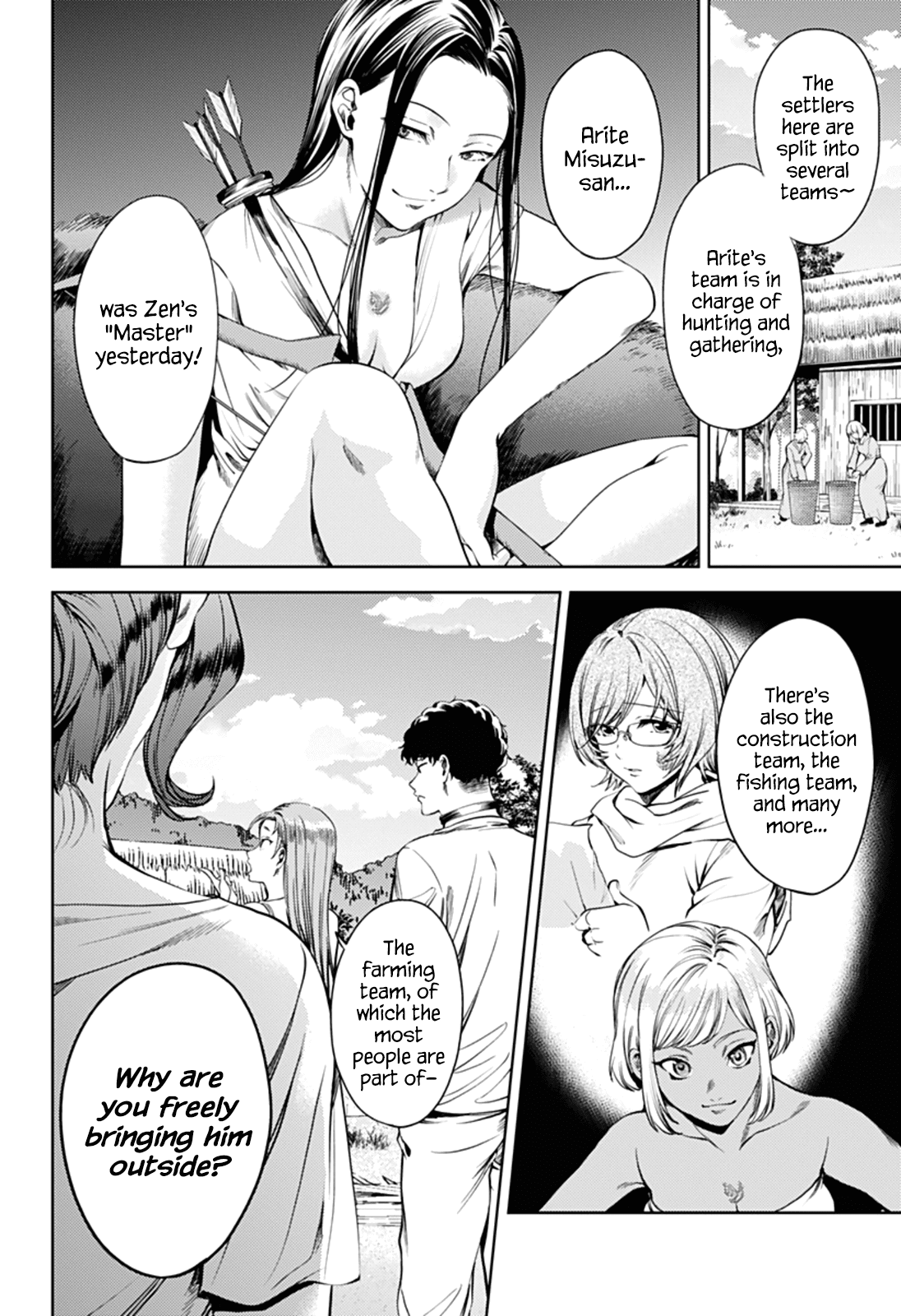 World's End Harem Chapter 55 page 10 - Chapter 55: Izanami Village