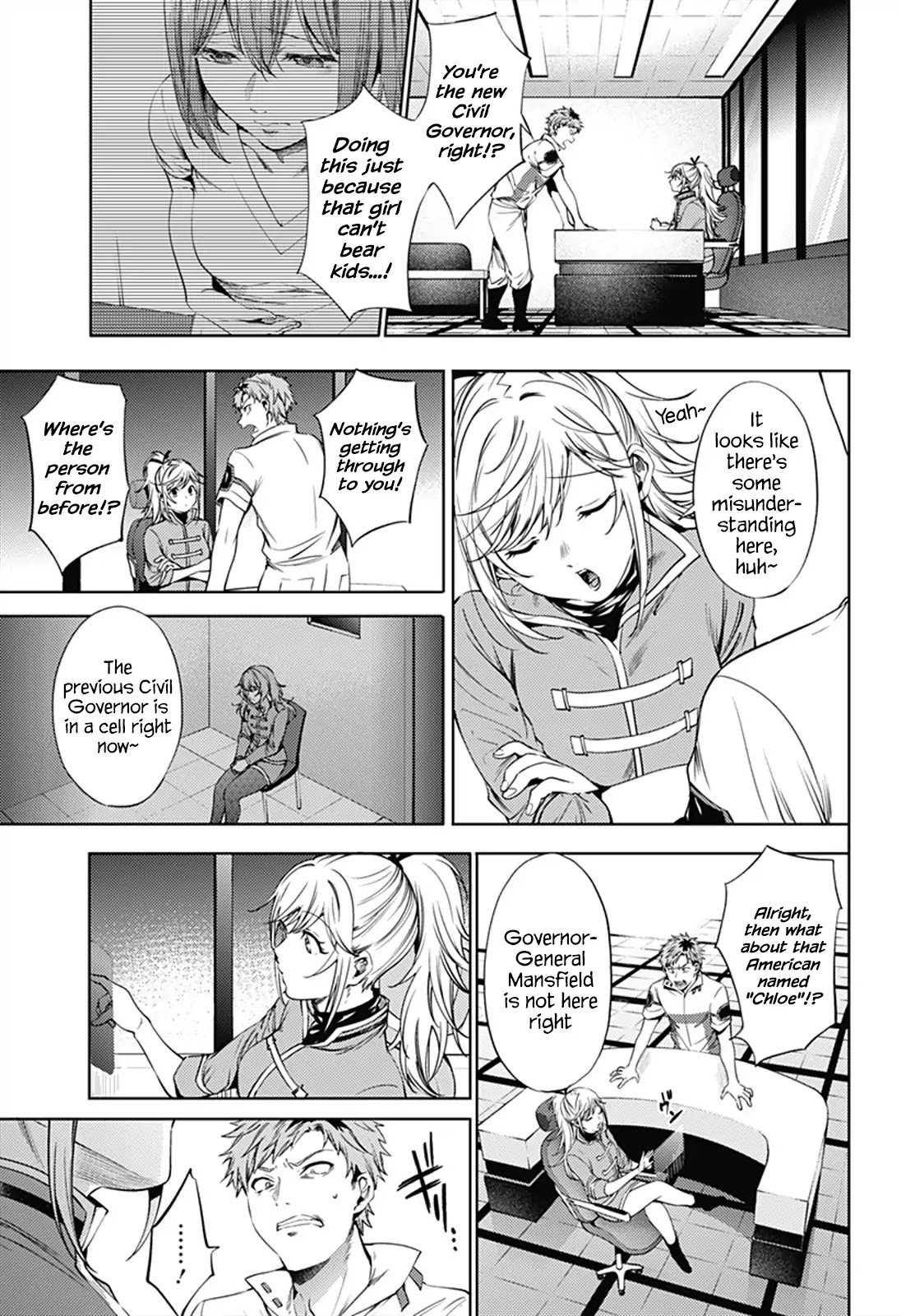 World's End Harem Chapter 61 page 11 - Chapter 61: Friction