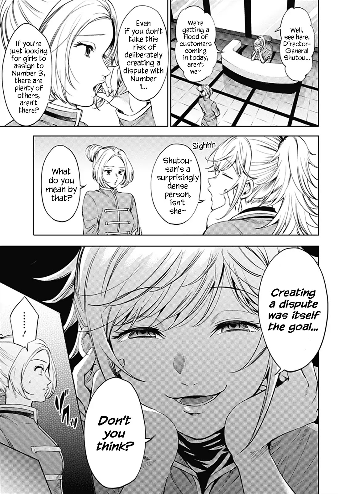 World's End Harem Chapter 61 page 13 - Chapter 61: Friction