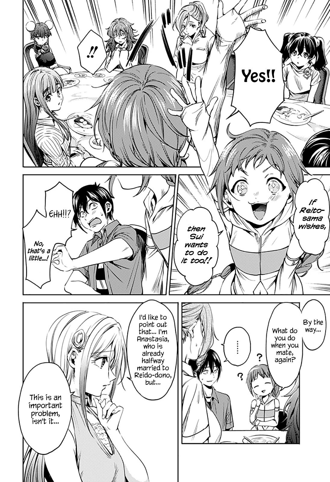 World's End Harem Chapter 68 page 6 - Chapter 68: The Five Ladies