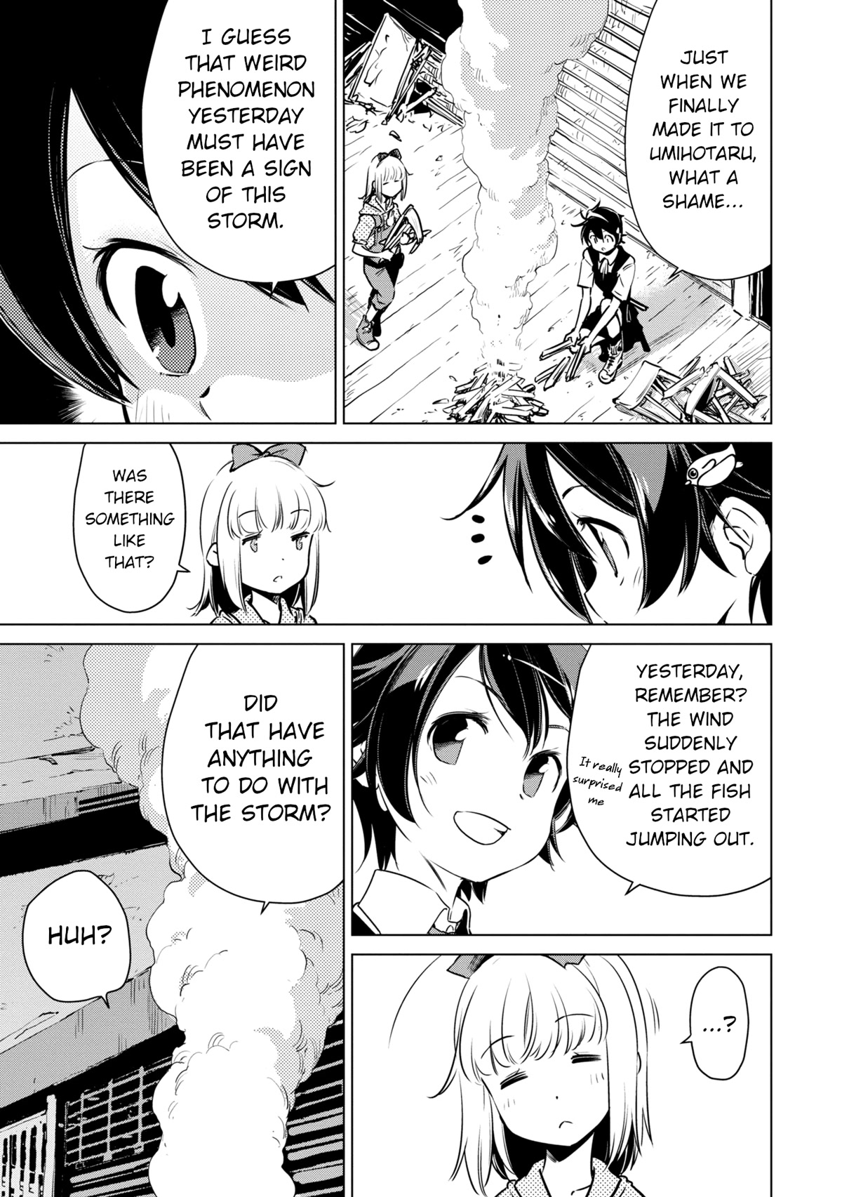 World's End Touring Chapter 10 page 3 - Chapter 10: Umihotaru, Part One