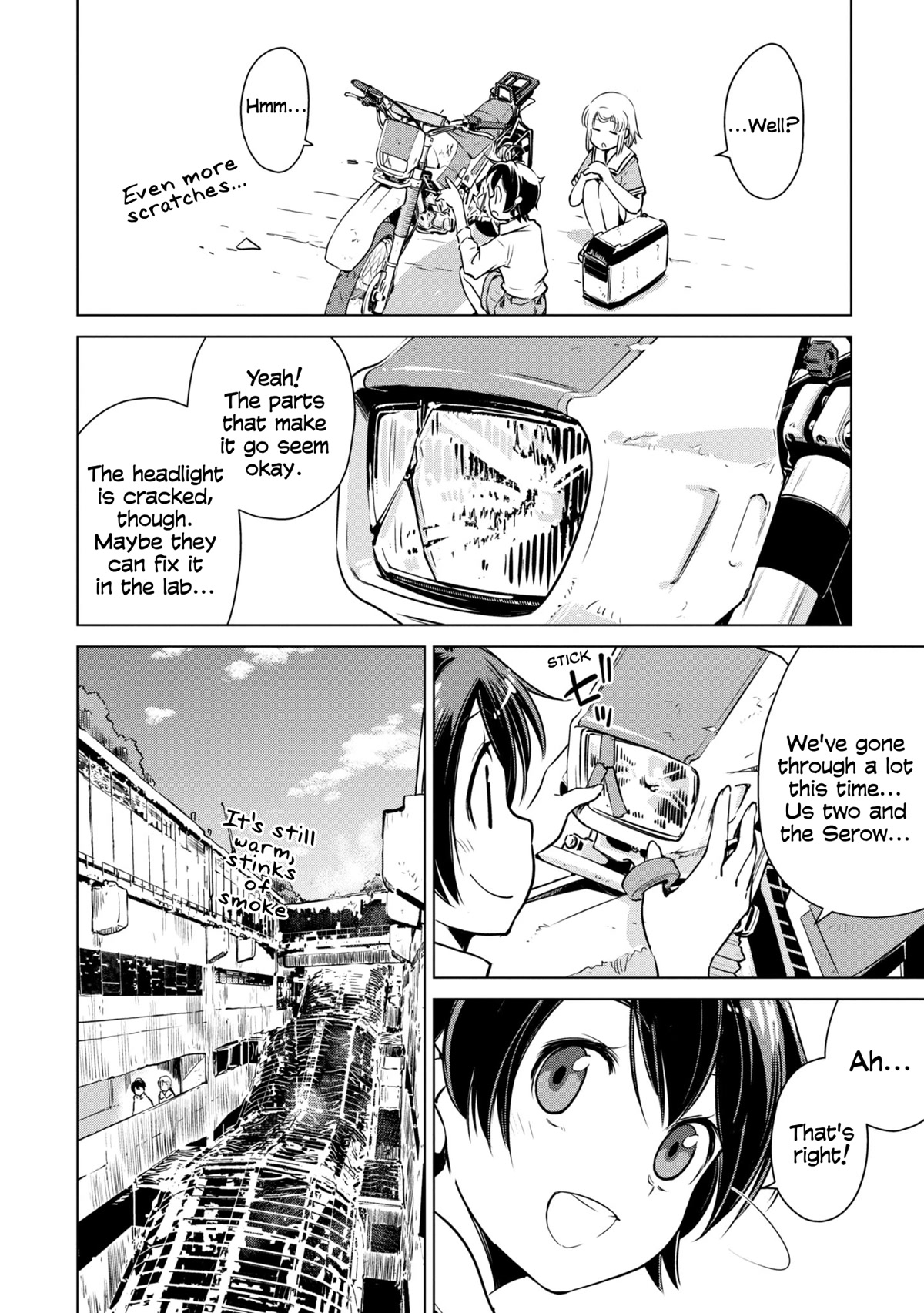 World's End Touring Chapter 12 page 18 - Chapter 12: Umihotaru - departure