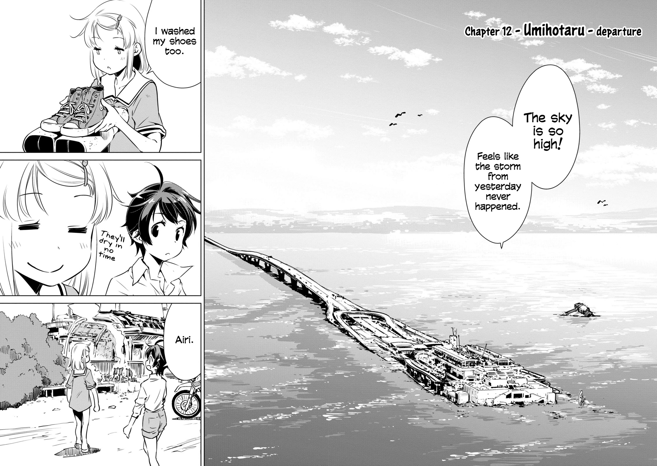 World's End Touring Chapter 12 page 5 - Chapter 12: Umihotaru - departure