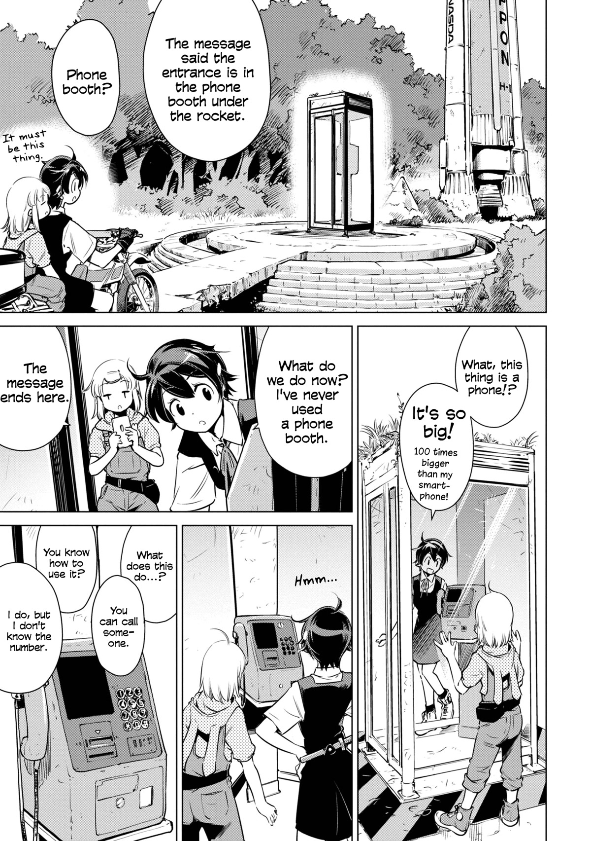 World's End Touring Chapter 13 page 12 - Chapter 13: Tsukuba