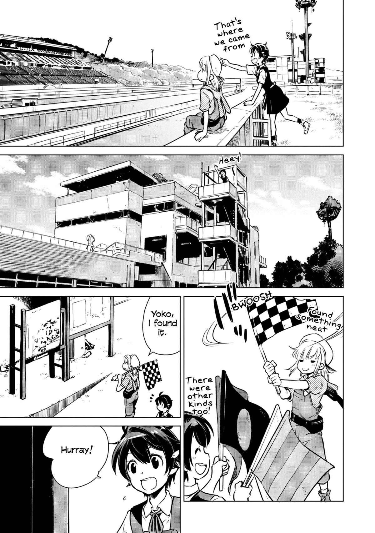 World's End Touring Chapter 15 page 10 - Chapter 15: Mobility Resort Motegi - part 1