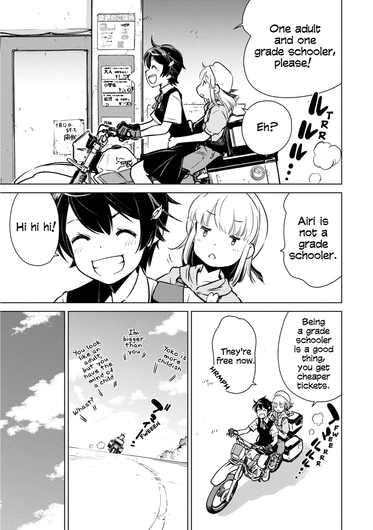 World's End Touring Chapter 15 page 5 - Chapter 15: Mobility Resort Motegi - part 1