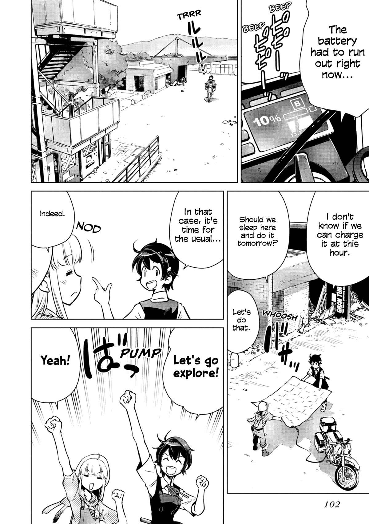World's End Touring Chapter 15 page 9 - Chapter 15: Mobility Resort Motegi - part 1
