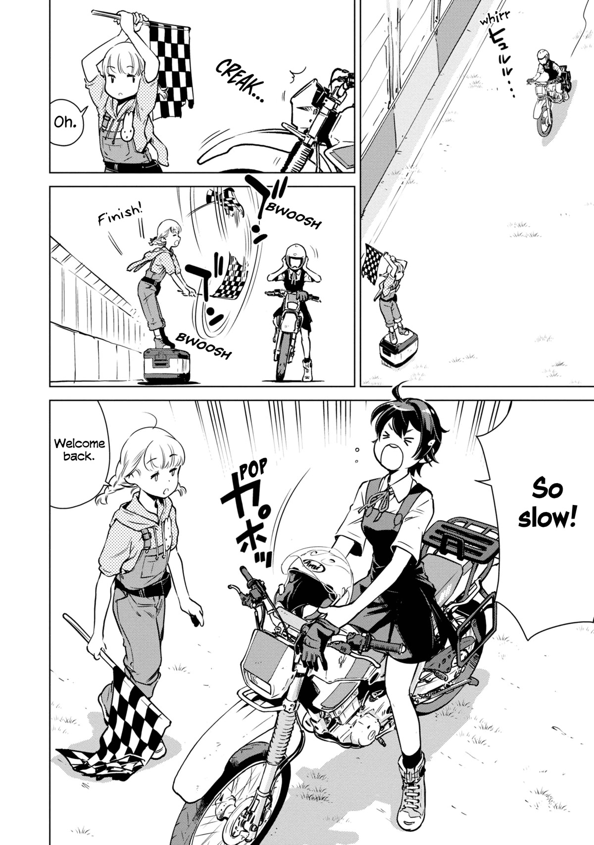 World's End Touring Chapter 16 page 11 - Chapter 16: Mobility Resort Motegi - part 2
