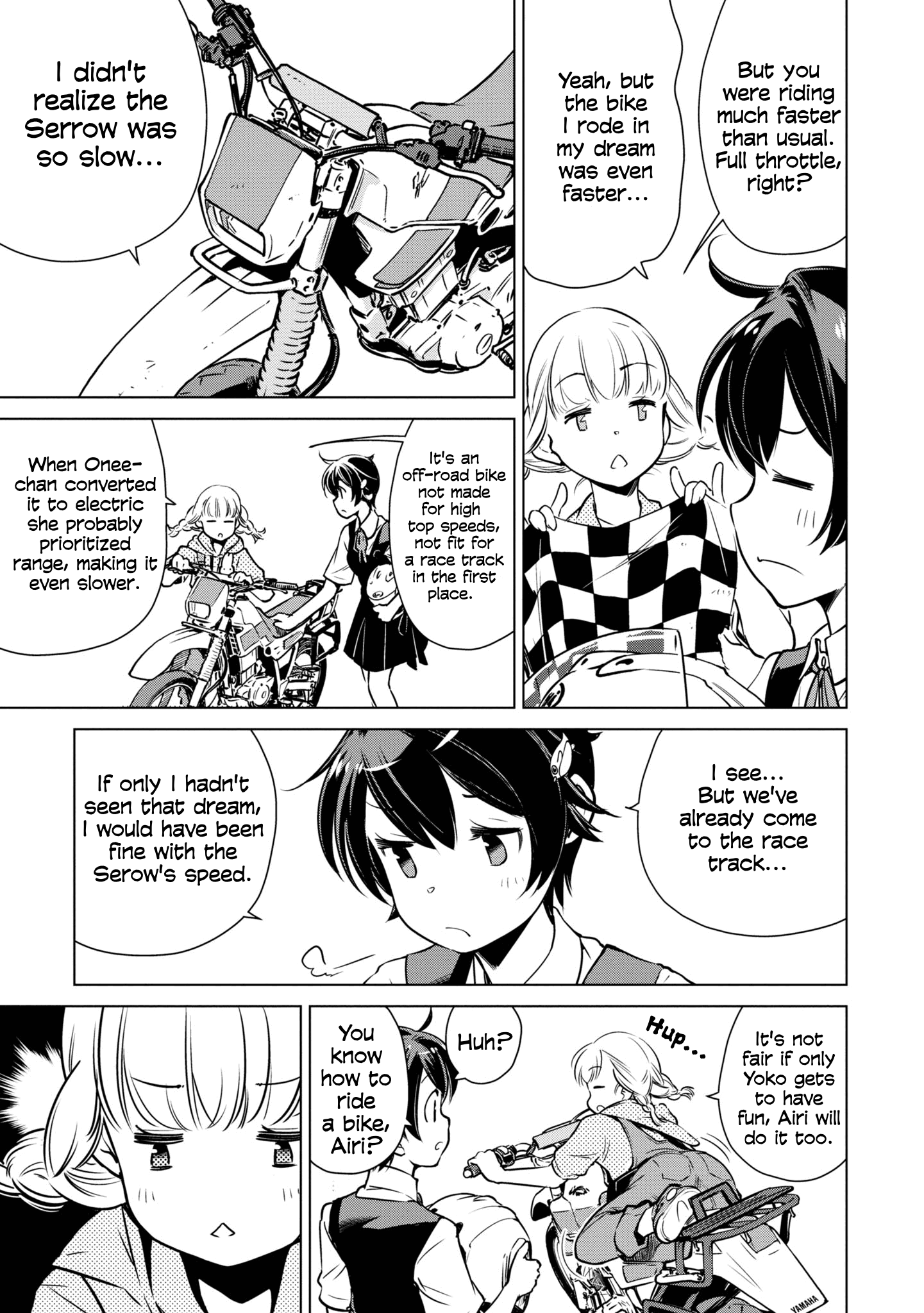 World's End Touring Chapter 16 page 12 - Chapter 16: Mobility Resort Motegi - part 2