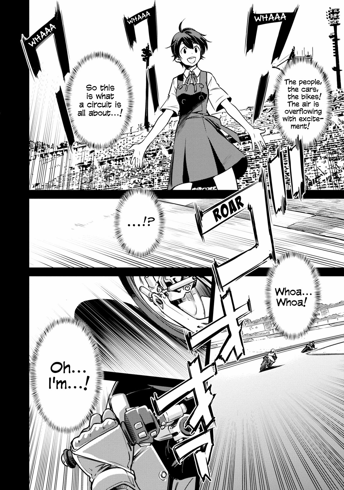 World's End Touring Chapter 16 page 3 - Chapter 16: Mobility Resort Motegi - part 2