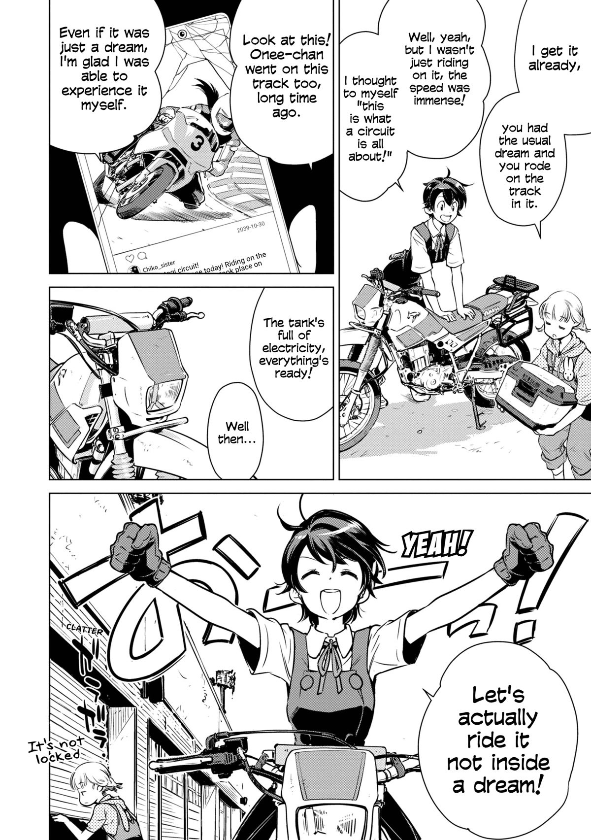 World's End Touring Chapter 16 page 5 - Chapter 16: Mobility Resort Motegi - part 2