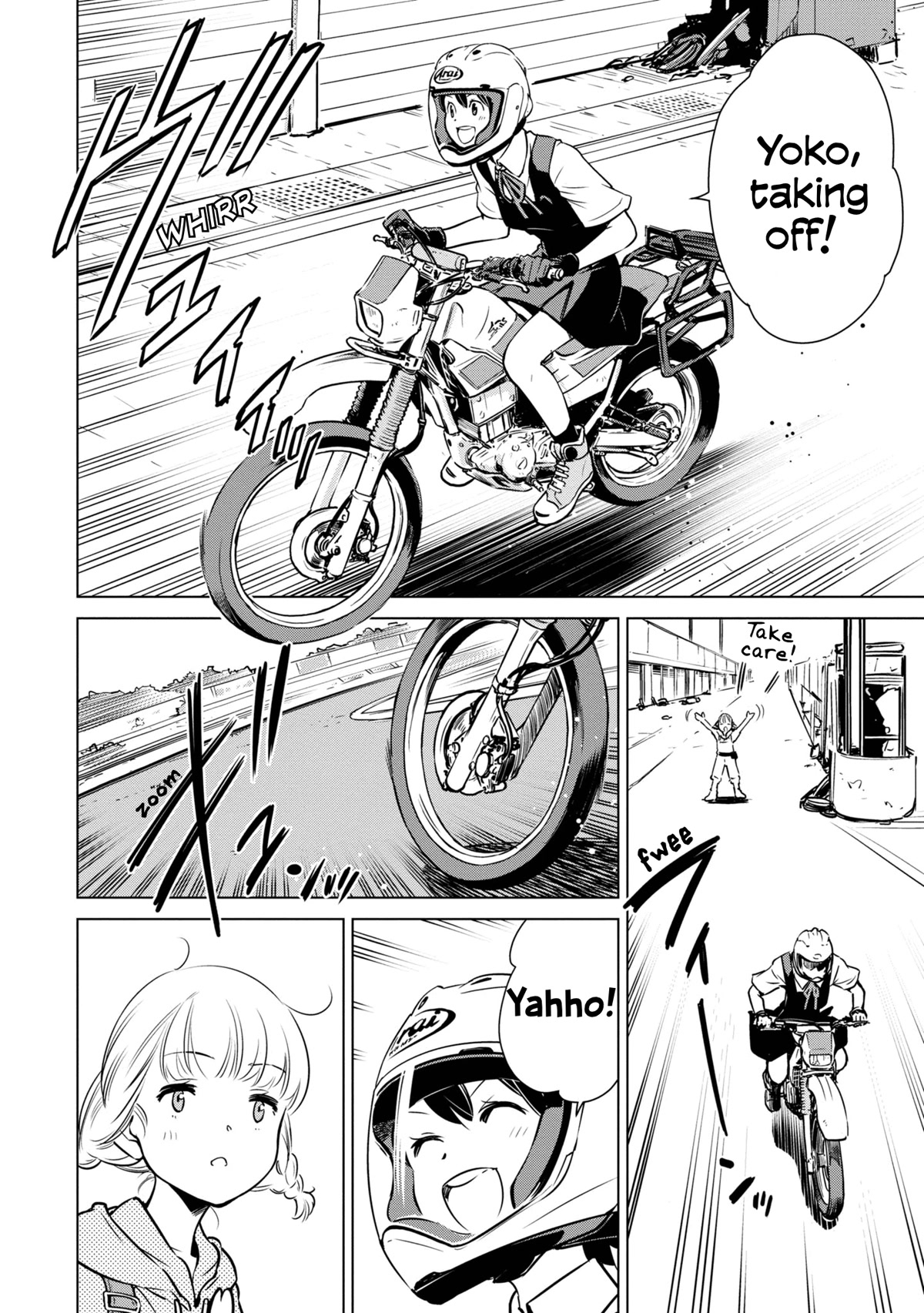 World's End Touring Chapter 16 page 7 - Chapter 16: Mobility Resort Motegi - part 2
