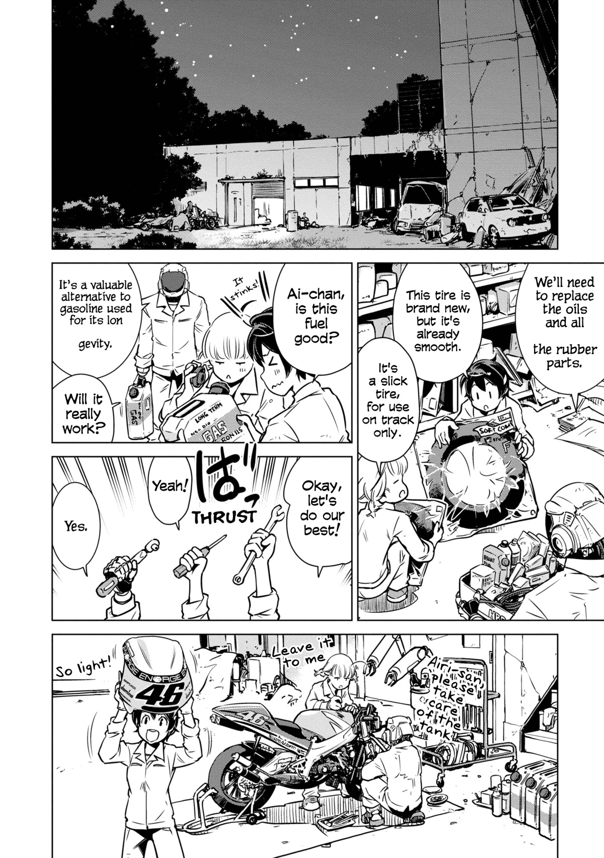 World's End Touring Chapter 17 page 11 - Chapter 17: Mobility Resort Motegi - part 3