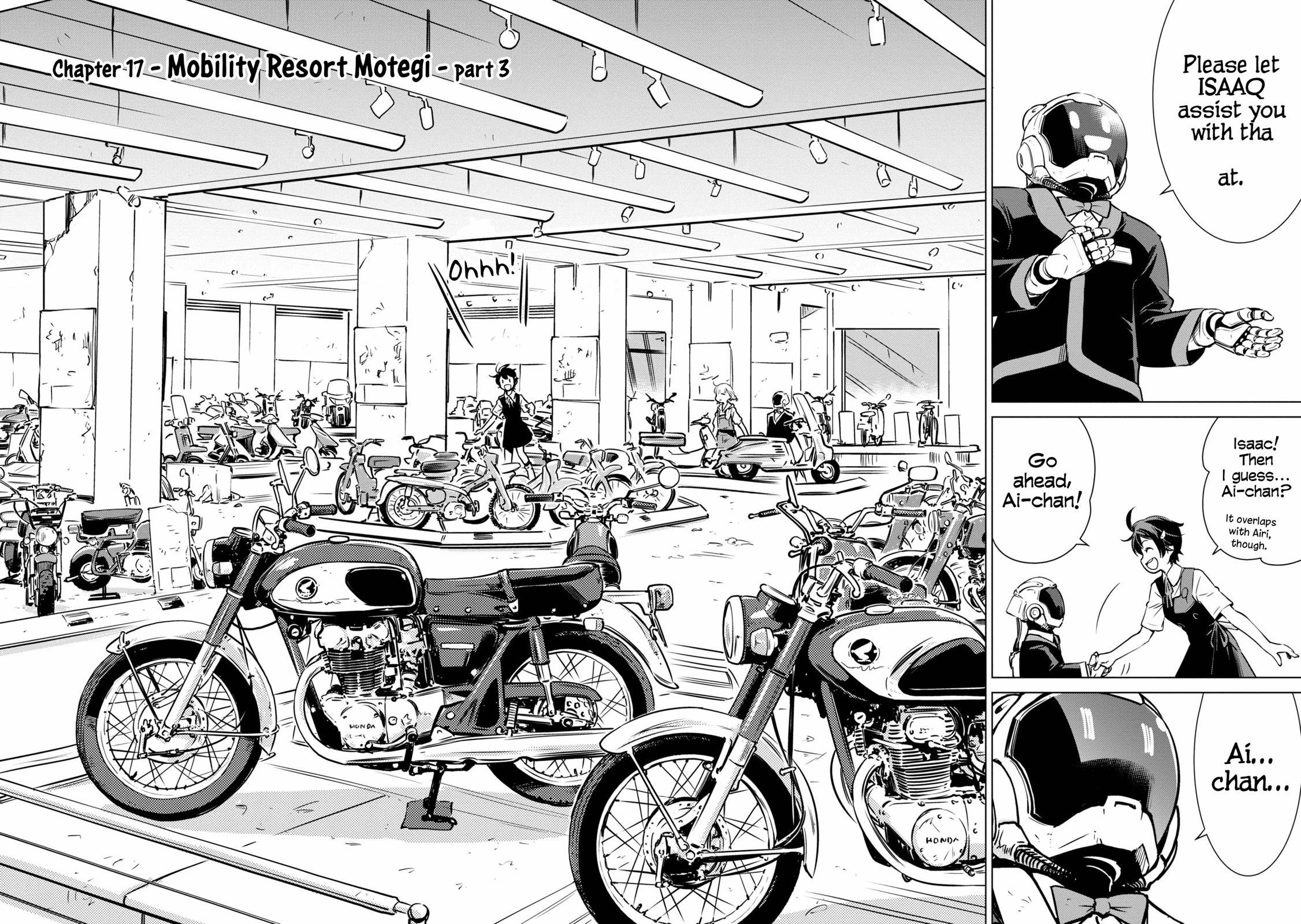 World's End Touring Chapter 17 page 2 - Chapter 17: Mobility Resort Motegi - part 3