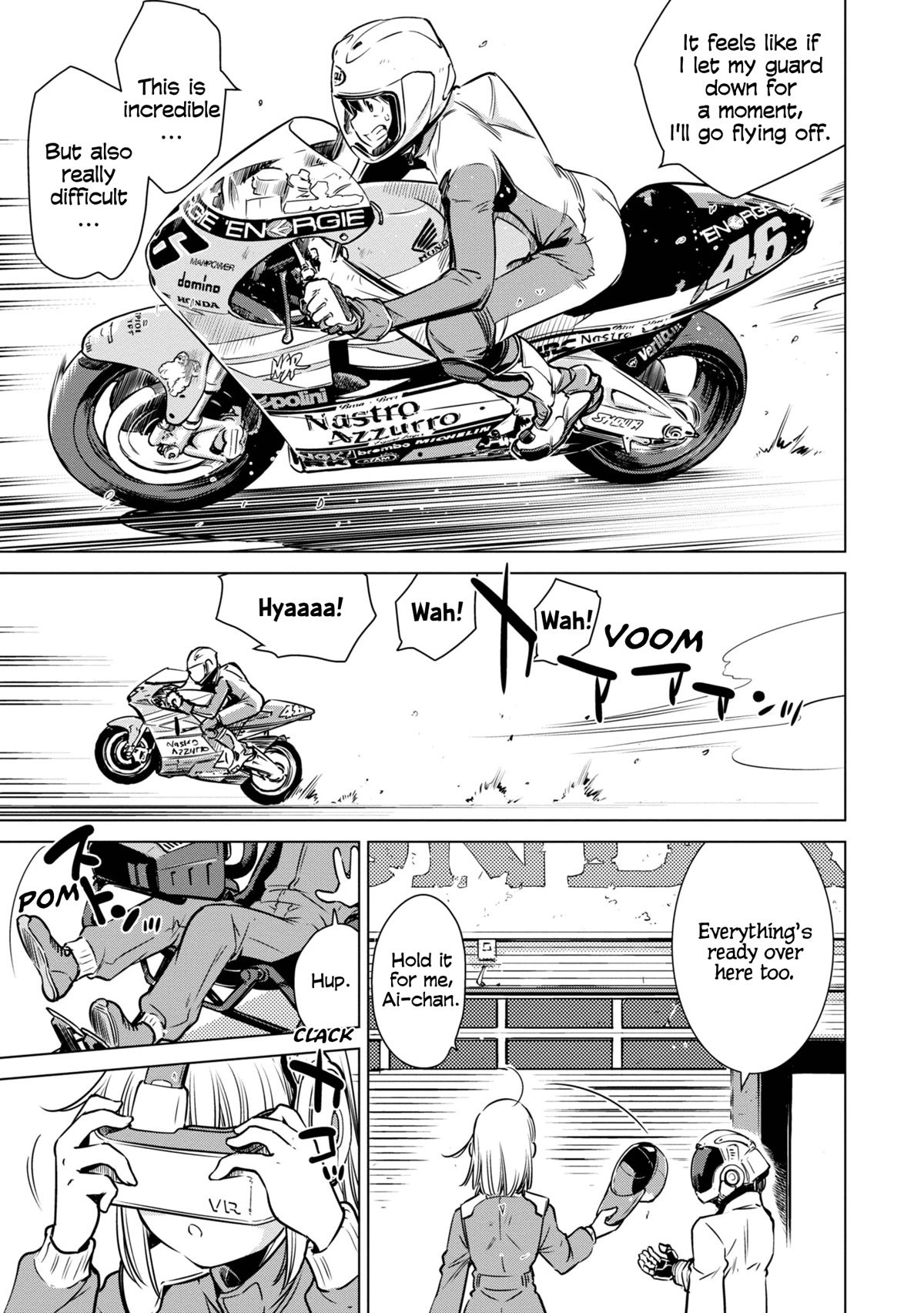 World's End Touring Chapter 17 page 22 - Chapter 17: Mobility Resort Motegi - part 3