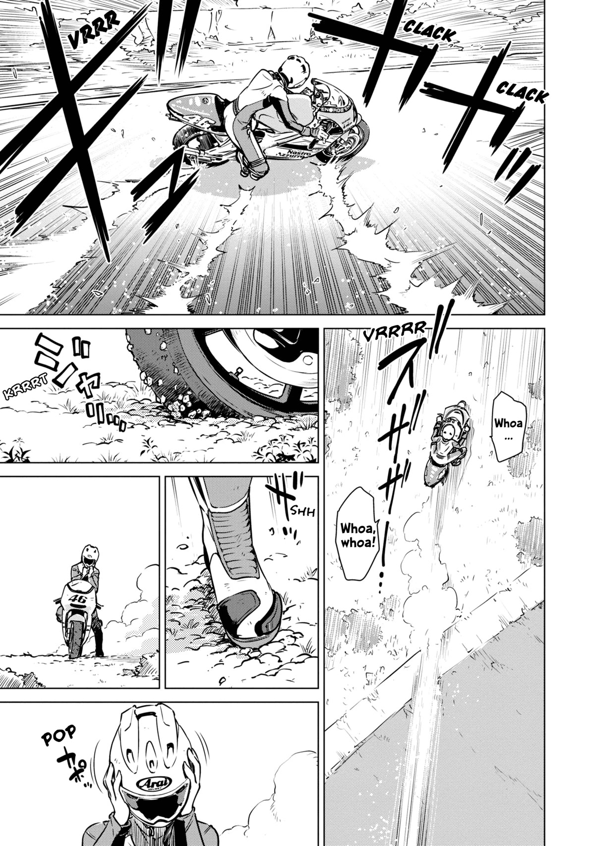 World's End Touring Chapter 18 page 14 - Chapter 18: Mobility Resort Motegi - part 4
