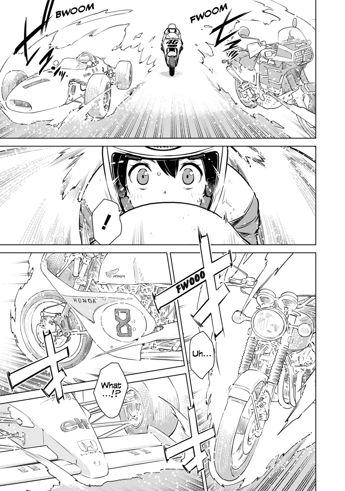 World's End Touring Chapter 18 page 9 - Chapter 18: Mobility Resort Motegi - part 4