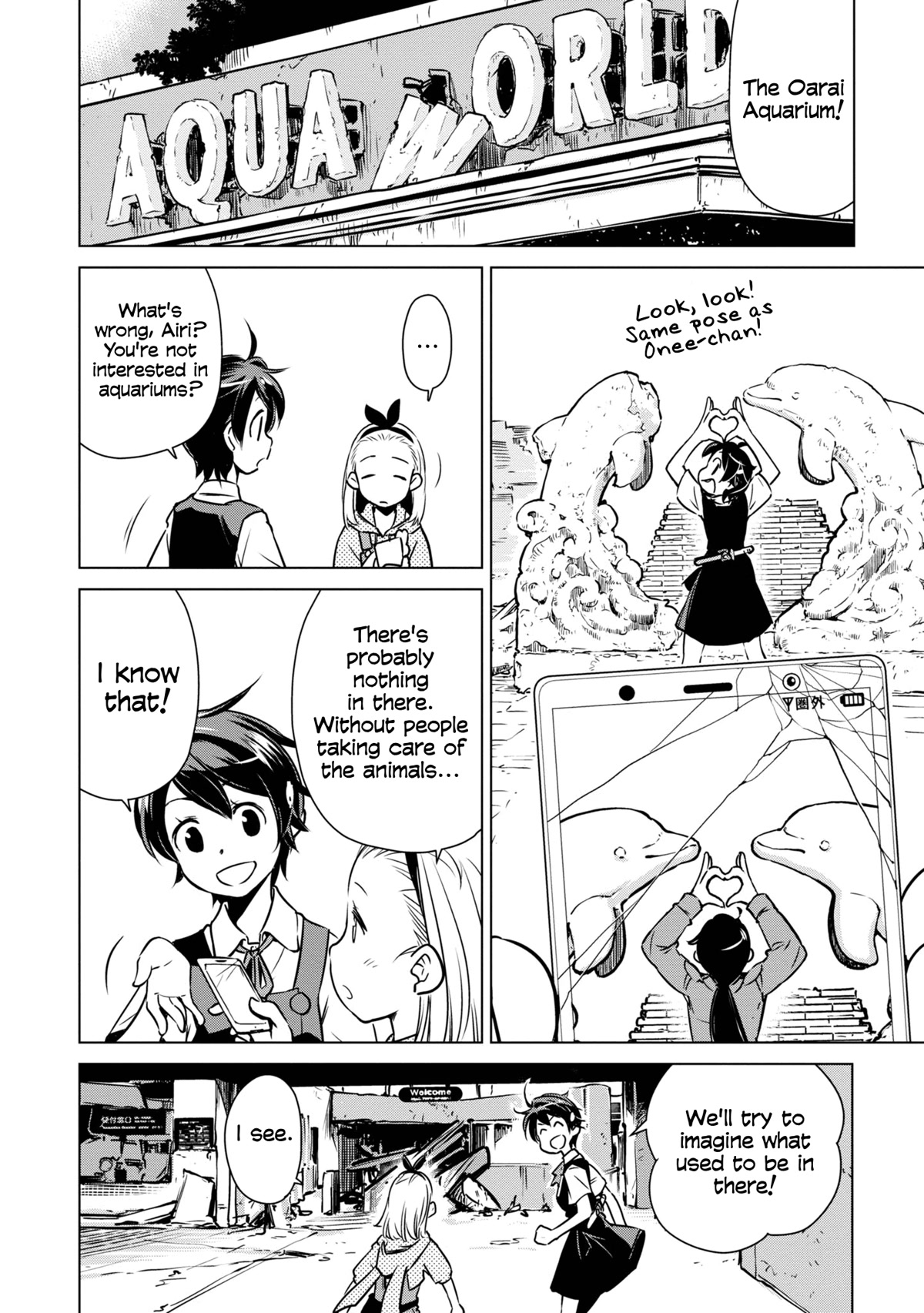 World's End Touring Chapter 19 page 14 - Chapter 19: Oarai