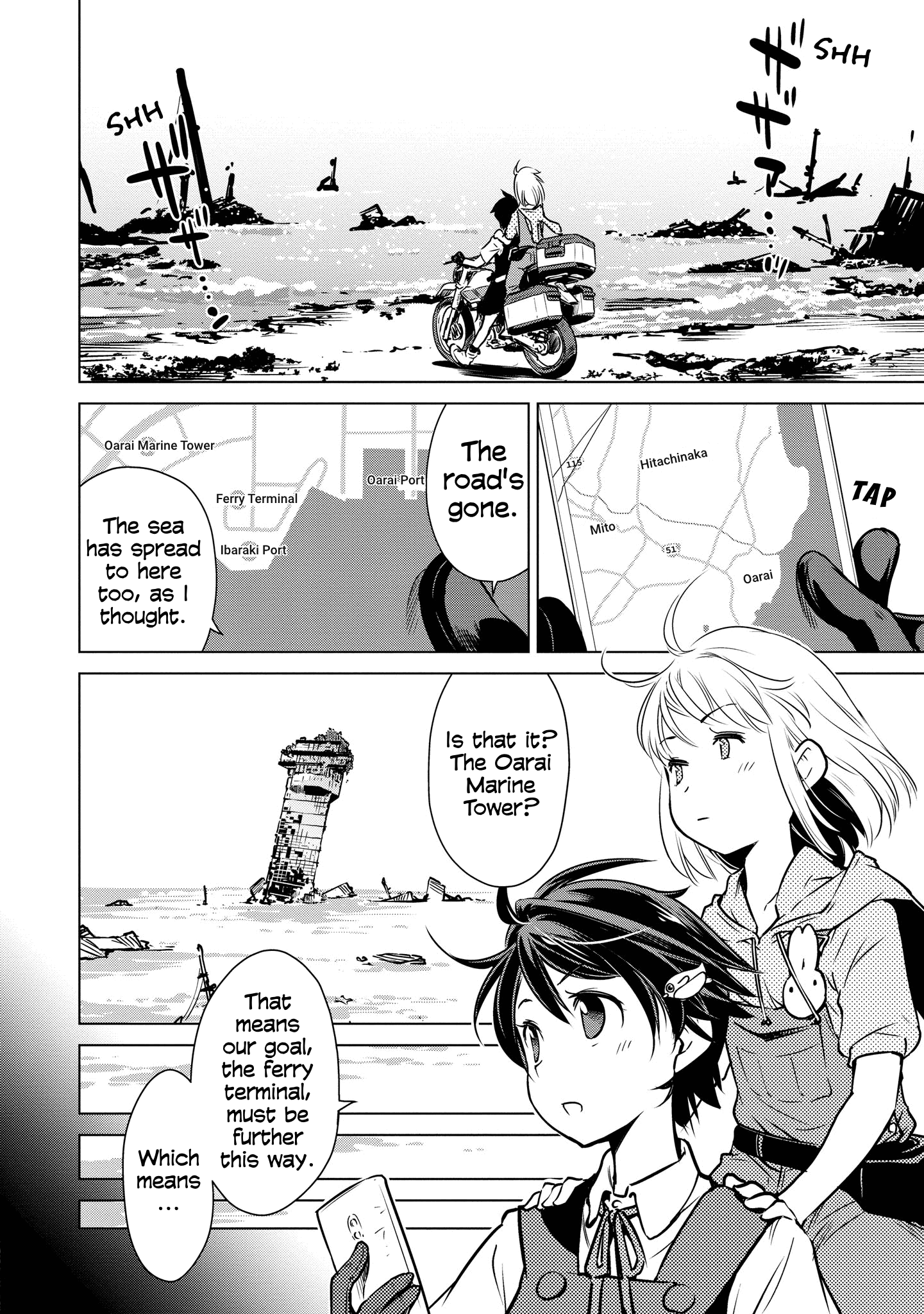 World's End Touring Chapter 19 page 7 - Chapter 19: Oarai