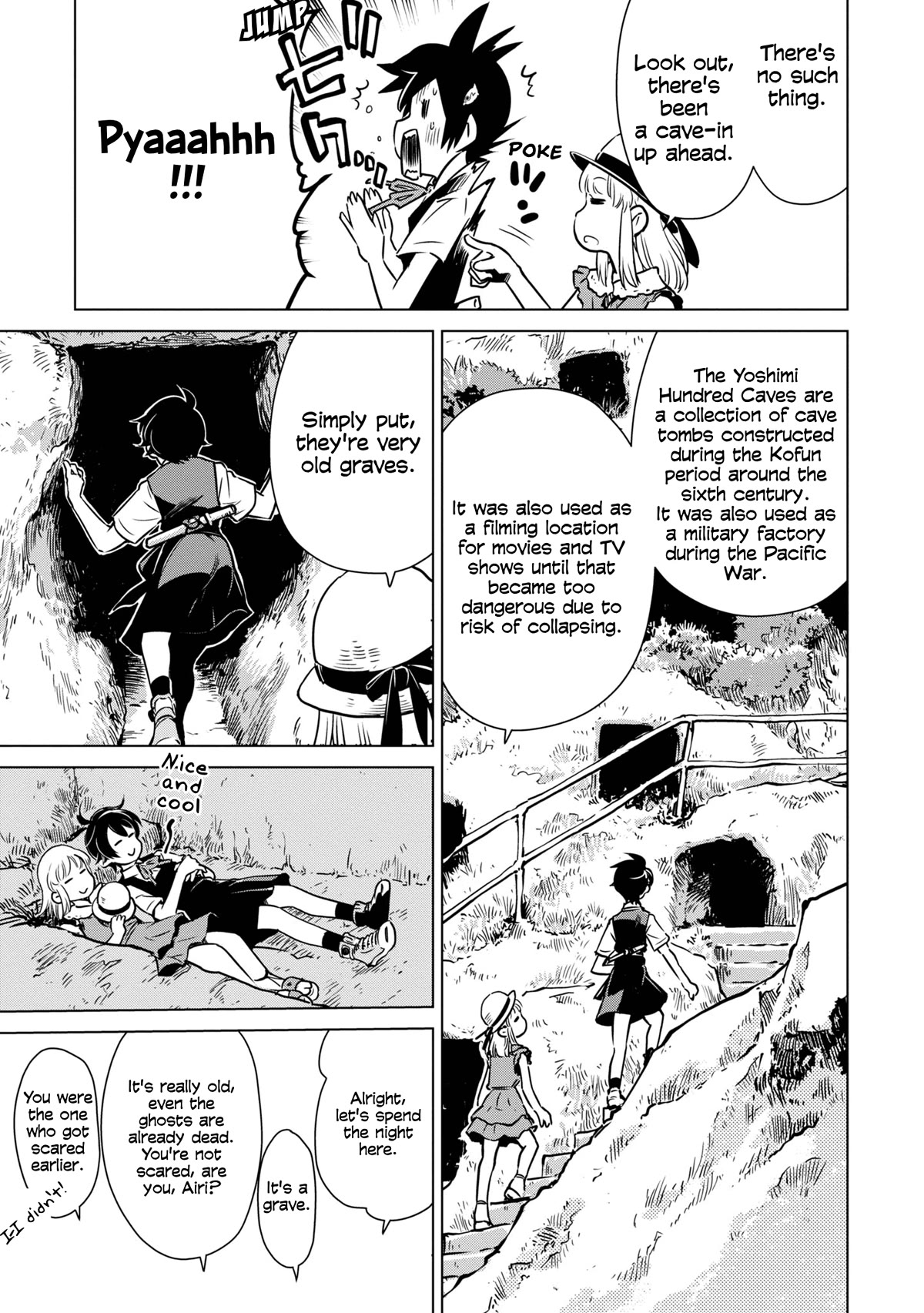 World's End Touring Chapter 21 page 11 - Chapter 21: Yoshimi Hundred Caves - part 1