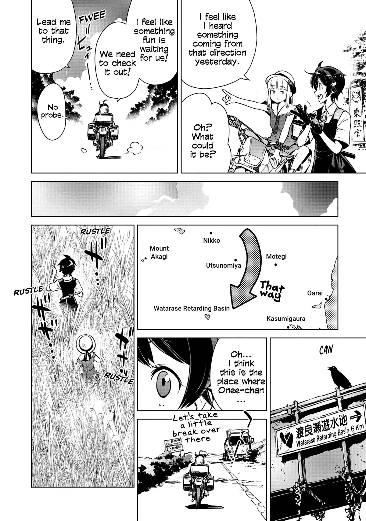 World's End Touring Chapter 21 page 2 - Chapter 21: Yoshimi Hundred Caves - part 1