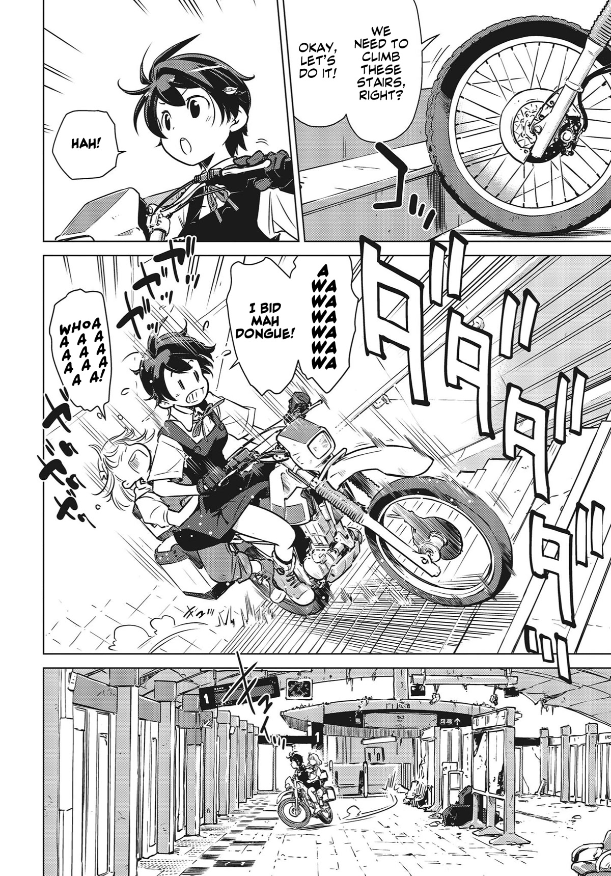 World's End Touring Chapter 4 page 2 - Chapter 4: Tokyo Big Sight, Part One
